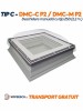 Fereastra cu cupola Tip C pentru acoperis terasa, Fakro, model DMC-C P2 / DMC-M P2 cu deschidere manuala