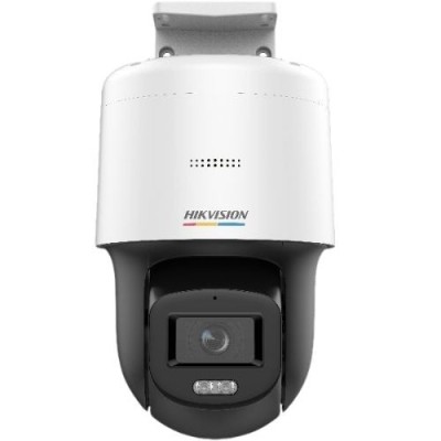Camera supraveghere Hikvision IP Speed Dome 4MP,ColorVu, lentila 2.8mm, IR 30M, PoE, Microfon si difuzor incorporat, MicroSD DS-2DE2C400SCG-E F0 Safet foto