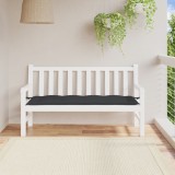 Perna Banca Gradina Gossi 150x50x7cm, Oxford Negru, Exterior, Rezistenta Apa, Antialunecare