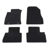 Set covorase auto mocheta Velor NISSAN JUKE (F15), 06.2010-12.2019, negru,