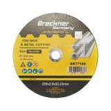 Disc pentru debitare inox T41 230x2.0x22.23 mm Breckner Germany