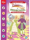 Cumpara ieftin Printesa si broscoiul. Carte cu autocolante/***