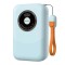 Baterie externă Dudao Powerbank K21 Mini 10000mAh 22.5W USB-A / USB-C - albastru