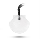Ghirlanda solara 20x LED WW in scoica 5,8m Entac