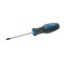 Surubelnita cruce PH0x75 varf magnetic din otel aliaj crom-vanadiu si maner cauciuc antiderapant MEGA 10330