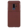 Husa samsung galaxy s9 plus ipaky elegant grid design tpu hybrid maro, Flippy