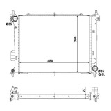 Radiator racire Hyundai I20 (P8), 12.2008-2014, Motorizare 1, 4 Crdi 55/66kw; 1, 6 Crdi 85/94kw Diesel, tip climatizare Cu/fara AC, cutie Manuala, di, KOYO