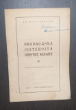 PROPAGANDA CISTERCITA PRINTRE ROMANI - GH. DUZINCHEVICI 1928