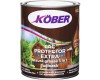 Lac Protector Extra Kober, 0.75L, Lucios, Rezistent UV si Intemperii, Protectie Lemn Exterior