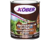 Lac Protector Extra Kober, 0.75L, Lucios, Rezistent UV si Intemperii, Protectie Lemn Exterior