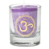 LUM&Acirc;NARE PARFUMATĂ VOTIVĂ CHAKRA 7 - SAHASRARA