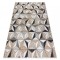 Covor SISAL COOPER Mozaic, Triunghiurile 22222 ecru / negru, 160x220 cm