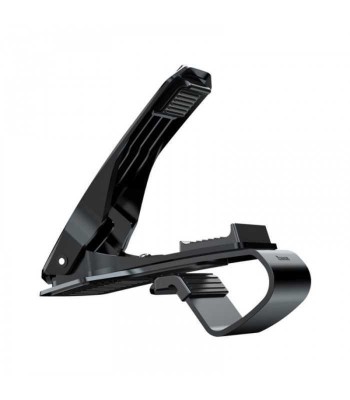 Suport telefon 3.5-7inch Baseus Mouth Negru pentru fixare pe bord foto