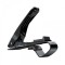 Suport telefon 3.5-7inch Baseus Mouth Negru pentru fixare pe bord