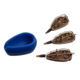 Set Momitoare Flagman Flat Feeder Medium + Mould