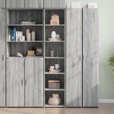 Gossi dulap inalt, gri sonoma, 40x41x185 cm, lemn prelucrat
