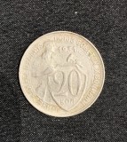 Moneda 20 copeici 1931 Rusia