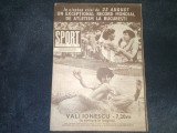 REVISTA SPORT NR 8 1982 PREZENTARE ECHIPE PETROLUL PLOIESTI FC BIHOR ORADEA