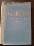 David Ricardo - OPERE ALESE Vol.I