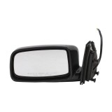 Oglinda exterioara Mitsubishi Lancer (Cs) 09.2003-08.2008 partea stanga BestAutoVest crom plana carcasa neagra reglare electrica fara incalzire, cu 3