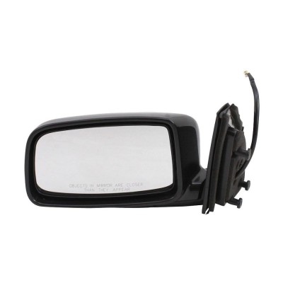 Oglinda exterioara Mitsubishi Lancer (Cs) 09.2003-08.2008 partea stanga BestAutoVest crom plana carcasa neagra reglare electrica fara incalzire, cu 3 foto