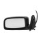Oglinda exterioara Mitsubishi Lancer (Cs) 09.2003-08.2008 partea stanga BestAutoVest crom plana carcasa neagra reglare electrica fara incalzire, cu 3