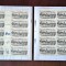 TIMBRE ROMANIA L.P.1435a/1997-Ziua marcii postale -Perechea de coli- MNH