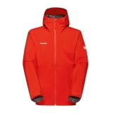 Jachetă MAMMUT Linard light HS Hooded mammut red M