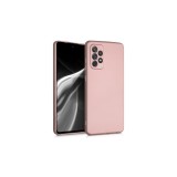 Husa pentru Samsung Galaxy A72, Silicon, Rose Gold, 54363.31