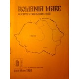 ROMANIA MARE DOCUMENTAR ISTORIC 1918-VALERIU ACHIM-224211