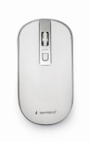 MOUSE GEMBIRD, PC sau NB, wireless, 2.4GHz, optic, 1600 dpi, butoane/scroll 4/1, , alb / argintiu, &quot;MUSW-4B-06-WS&quot; (timbru verde 0.18 lei)