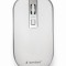 MOUSE GEMBIRD, PC sau NB, wireless, 2.4GHz, optic, 1600 dpi, butoane/scroll 4/1, , alb / argintiu, &quot;MUSW-4B-06-WS&quot; (timbru verde 0.18 lei)