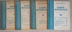 GAZETA MATEMATICA 1978 VOL.2-4, 10 (4 REVISTE)-COLECTIV-251873 foto