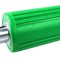 Conector jack 6,3mm, stereo, tata, verde, pe cablu - 121238