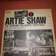 Jazz Swing era Artie Shaw Swinging Big Bands Joker 1974 Italia vinil vinyl EX