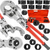 Trusa cleste sertizat tevi tip UH U+TH PEX AL cu cremaliera bacuri 16-32mm