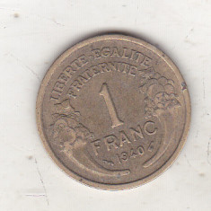 bnk mnd Franta 1 franc 1940