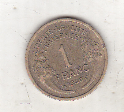 bnk mnd Franta 1 franc 1940