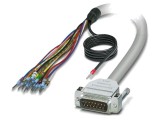 Cablu PHOENIX CONTACT D-Sub 15 pini 3m PVC IP54 cod 2926470 gri