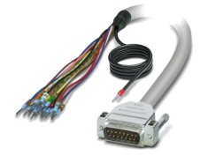 Cablu D-Sub 15 pini PHOENIX CONTACT 0,5m PVC gri 2926438 Cu
