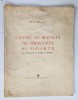 Cantec de revolta, de dragoste si moarte - Geo Bogza, ilustratii Marcela Cordescu, 1945, editie limitata 560/1200