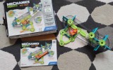 Set de constructie magnetic, Geomag, 67 piese Mechanics Gravity Race Track, Defect