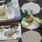 Set de constructie magnetic, Geomag, 67 piese Mechanics Gravity Race Track, Defect