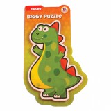 PUZZLE DIN SPUMA EVA, MAXI CU 10 PIESE, VERDE, PUEDO, PUEDO TOYS