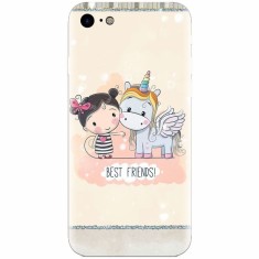 Husa silicon pentru Apple Iphone 6 Plus, Best Friends