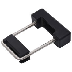 Clema de prindere U cu plastic stalp gard, 60x40 mm, 25 seturi foto