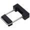 Clema de prindere U cu plastic stalp gard, 60x40 mm, 25 seturi