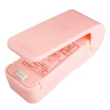 Cumpara ieftin Mini aparat sigilat pungi, etansare termica rapida, portabil, spate magnetic, baterii AA, compatibil PP PE PVC, pentru bucatarie si calatorii, roz, 9.