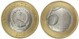 Angola 2012 - 5 kwanzas UNC