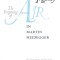 The Forgetting of Air in Martin Heidegger